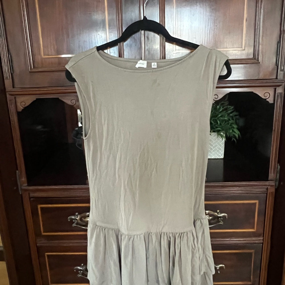 Wilfred Taupe Mini Dress